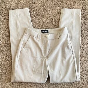 Express columnist ankle high rise pants